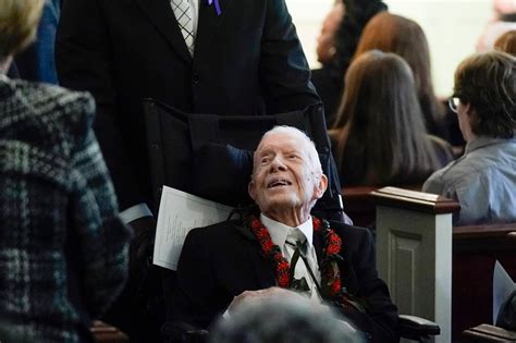 Jimmy and Rosalynn Carter never tried to hide the effects of growing old